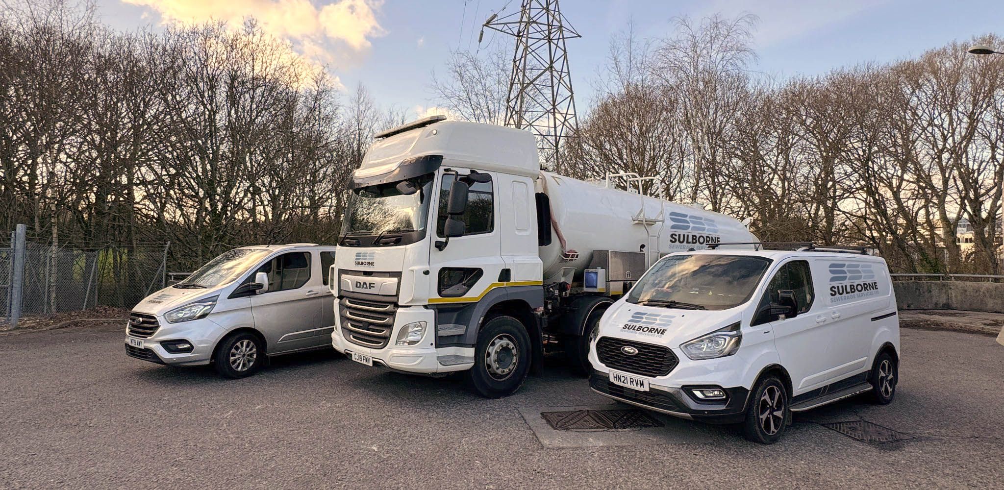 Sulborne Sewerage Services Vehicle